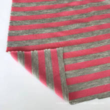 melange color yarn dyed knitting rayon spandex jersey fabric